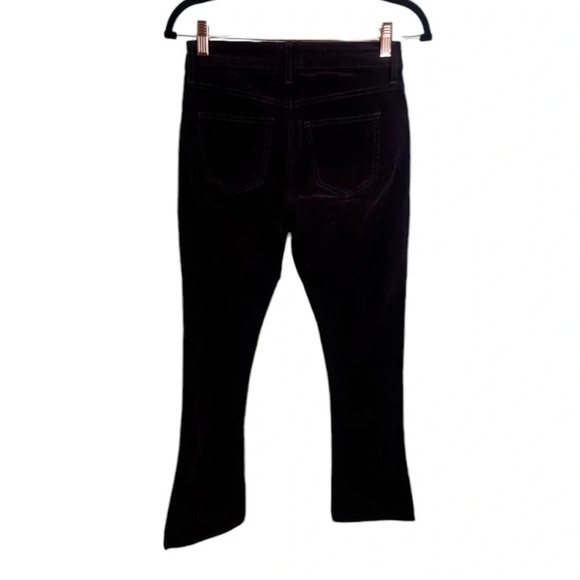 Prosperity dark plum purple corduroy pants size 25 in excellent condition - Picture 4 of 4